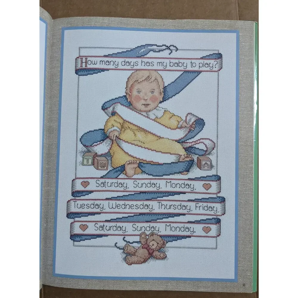 Mother Goose's Wit & Wisdom Cross-Stitch Pattern HC